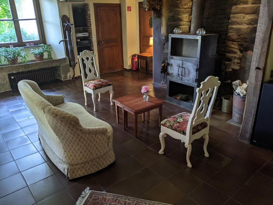 Apartamento Haus Keppelborg: Zi Antonia Mit Kirchplatzblick Heek Exterior foto